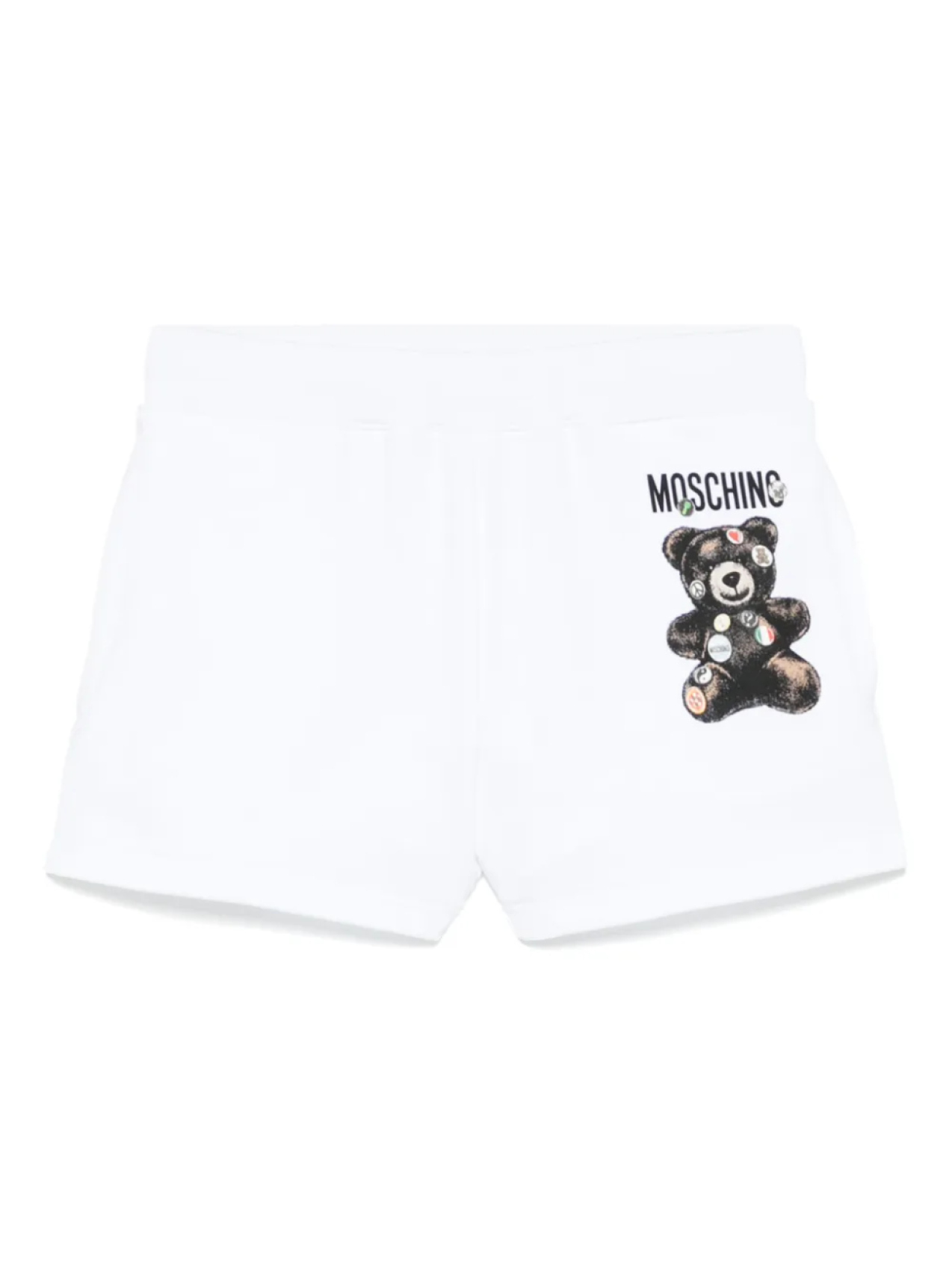

Шорты с принтом «Медвежонок Тедди» Moschino, белый