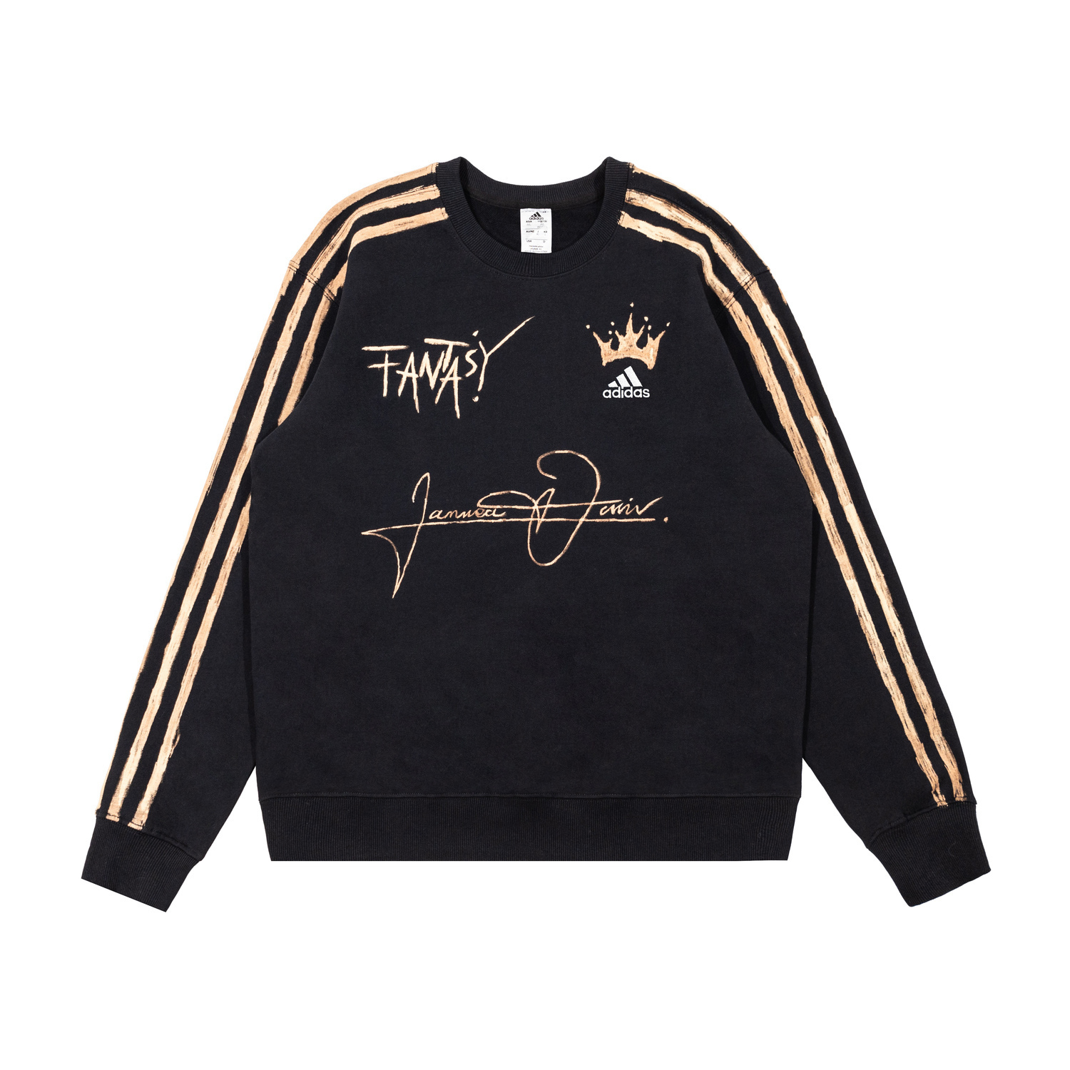 

Adidas Фантазийный свитшот унисекс черный