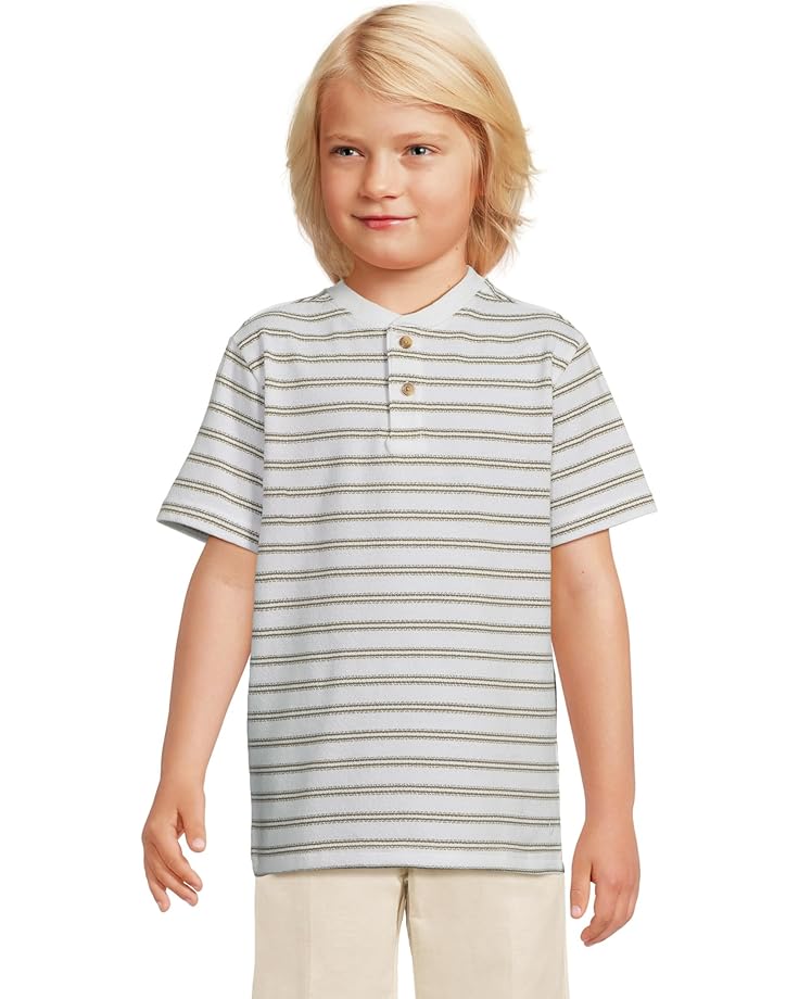 

Футболка Janie and Jack Stripe Henley Tee, цвет Multicolor