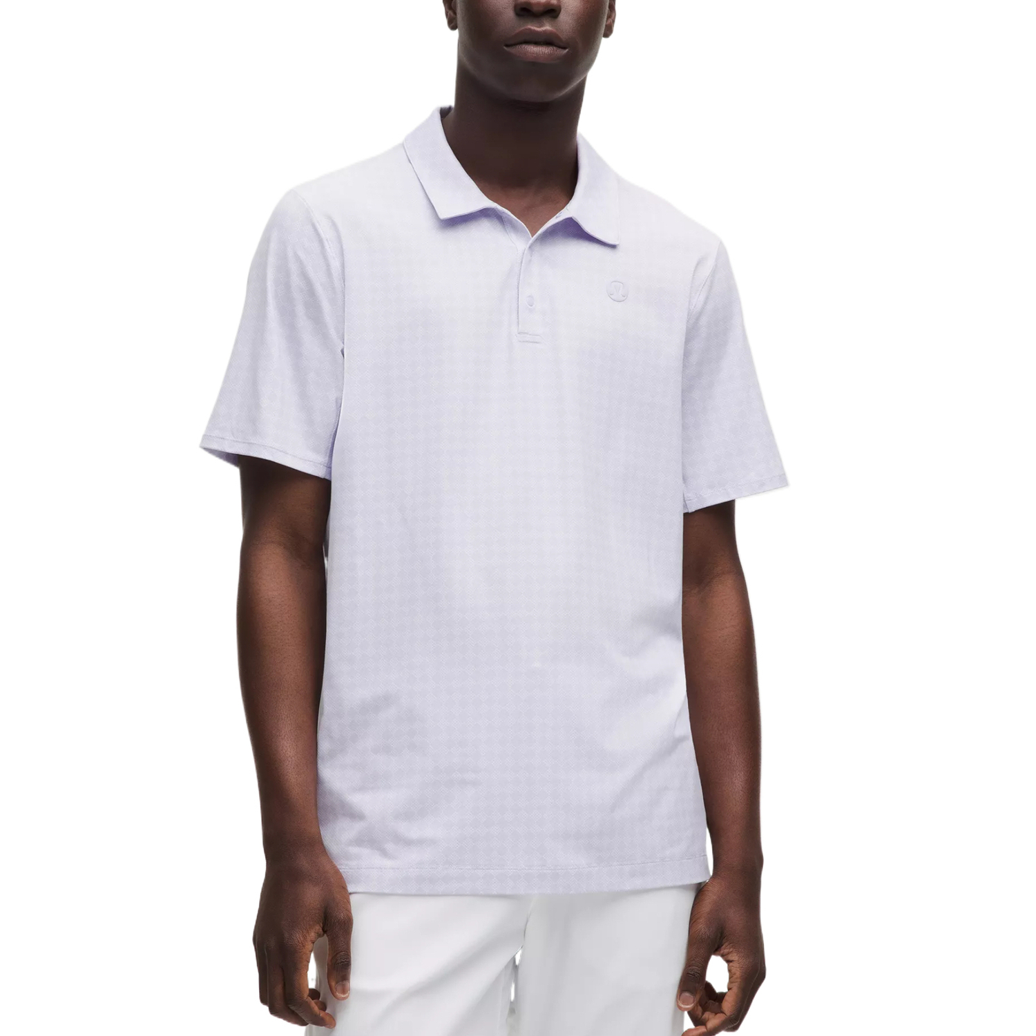 

Поло SportPolo мужская Lululemon, белый/лавандовый