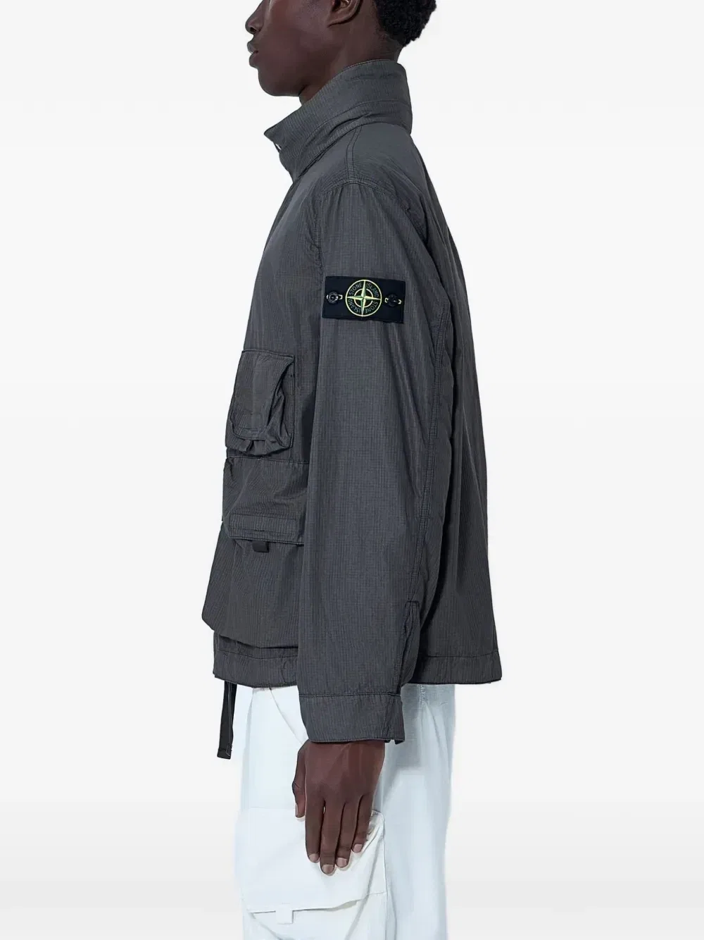 Куртка utility из рипстопа Stone Island, серый — фото 2
