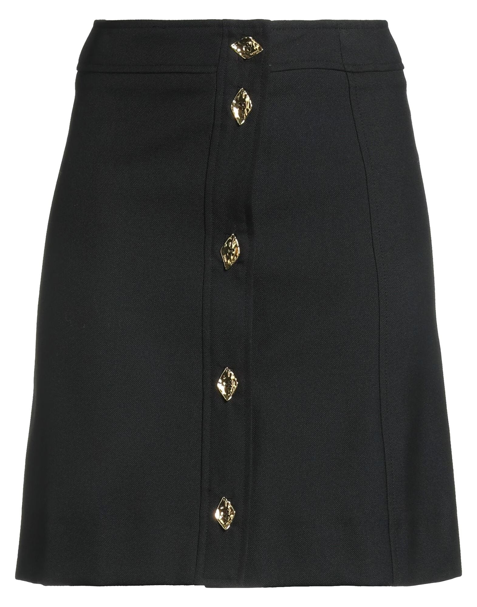 

Мини-юбка Ganni, черный