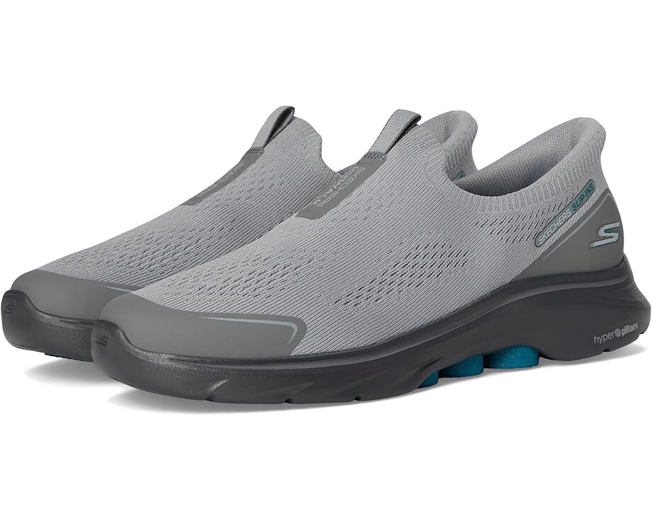 

Кроссовки SKECHERS Performance Hands Free Slip-ins Go Walk 7 - Easy On Evolution Sneaker, цвет Gray/Charcoal