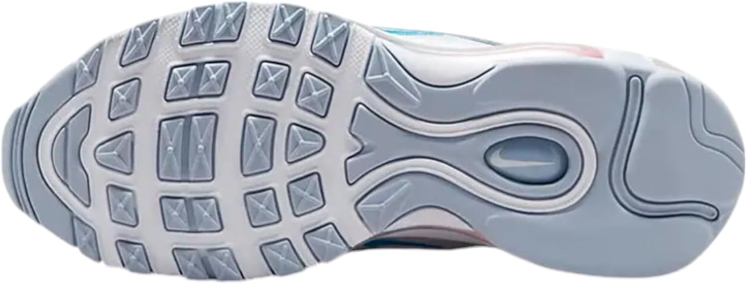 Мужские кроссовки для бега Nike Air Max 97 (GS) Competition, белый/синий — фото 4