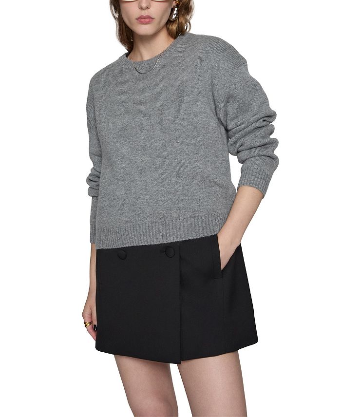 

Свитер оверсайз Remi Rebecca Minkoff, серый