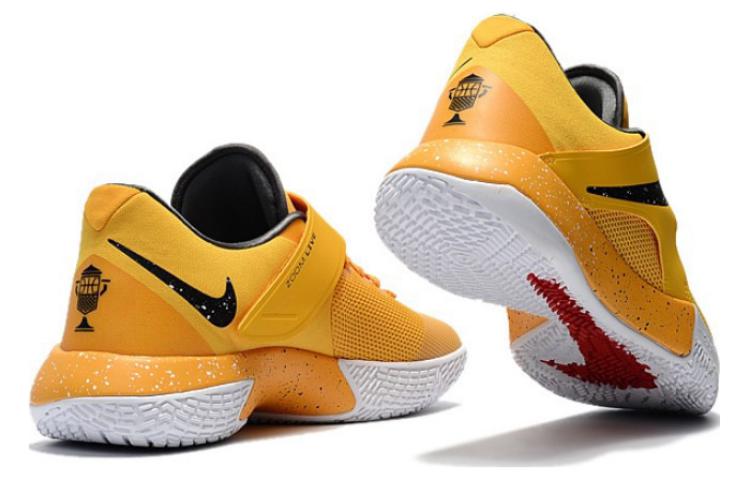 Футболка Zoom Live 'Желто-черная' Nike, Оранжево-желтая — фото 4