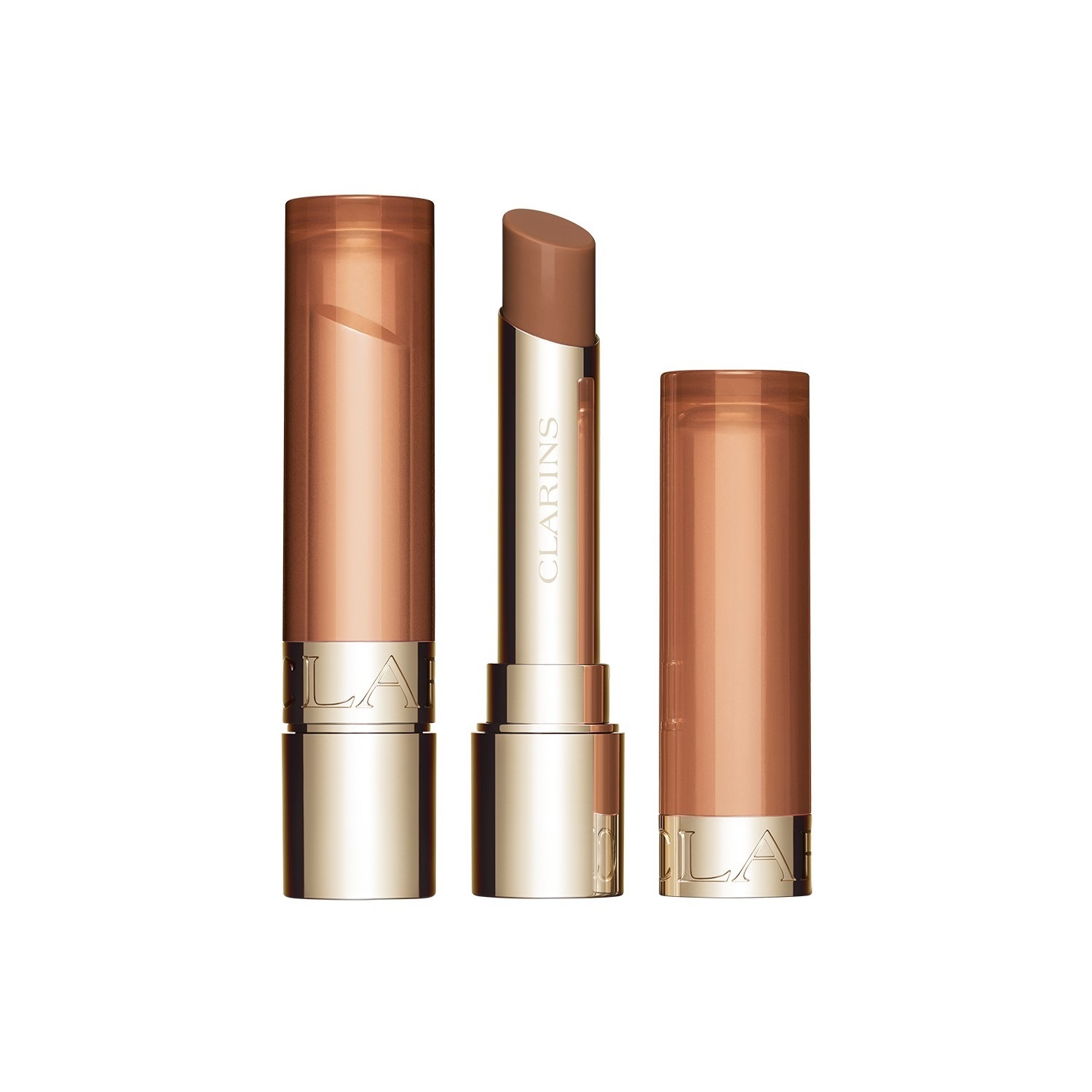 Бальзам для губ lip oil balm Clarins, almond, вес 3 гр.