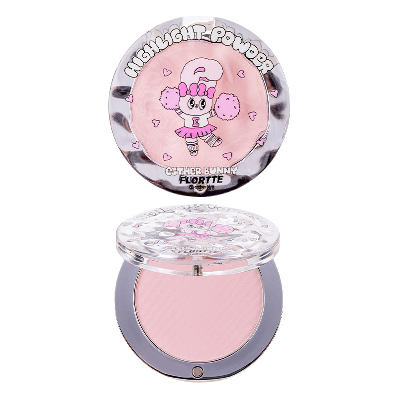 

FLORTTE BUNNY Collaboration Born Pink Collection Monochrome Highlight Pink Brightening Face 4g