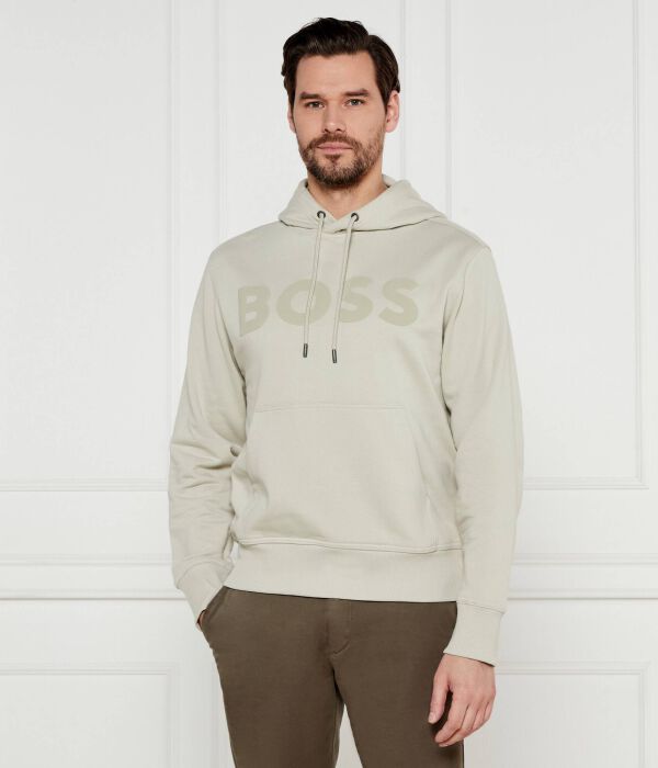 

Толстовка Boss Orange Webasic Relaxed Fit, бежевый