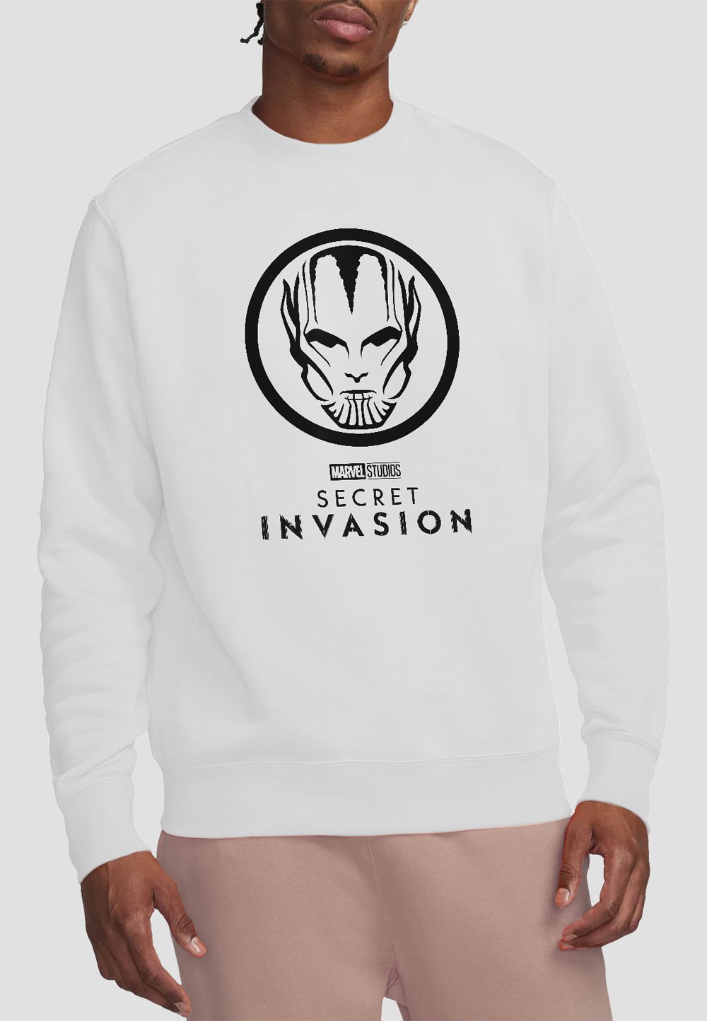 

Толстовка SECRET INVASION MONO BADGE PRINT Marvel, белый