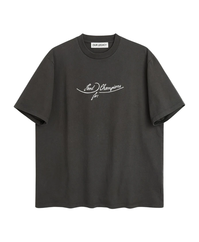 

Футболка в форме коробки Our Legacy, серый