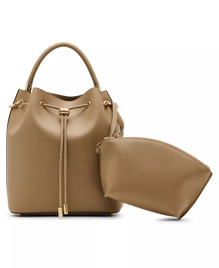 

Маленькая сумка-ведро Anne Klein, коричневый/бежевый