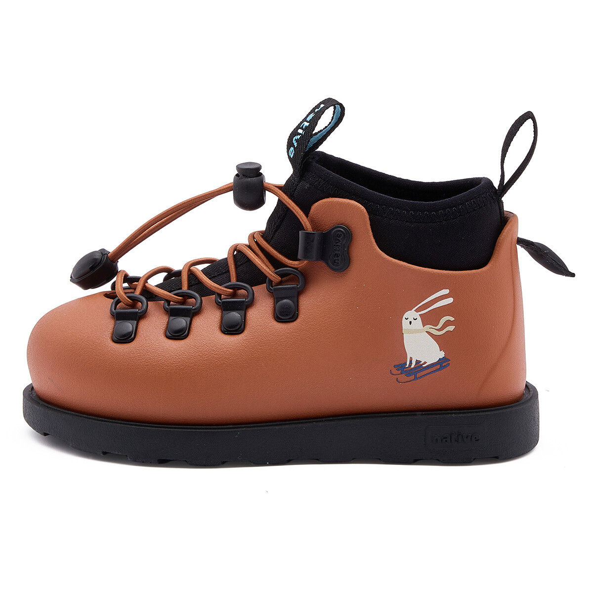 

Fitzsimmons Kids Boots Kids Caramel Color|ski Rabbit|черный Native Shoes, черный