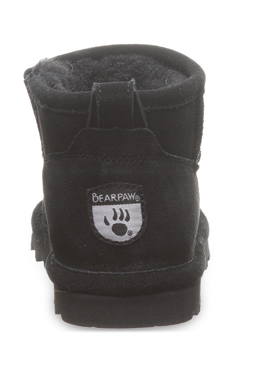 Женские зимние ботинки BEARPAW Shorty из овчины 2860W Black II — фото 4