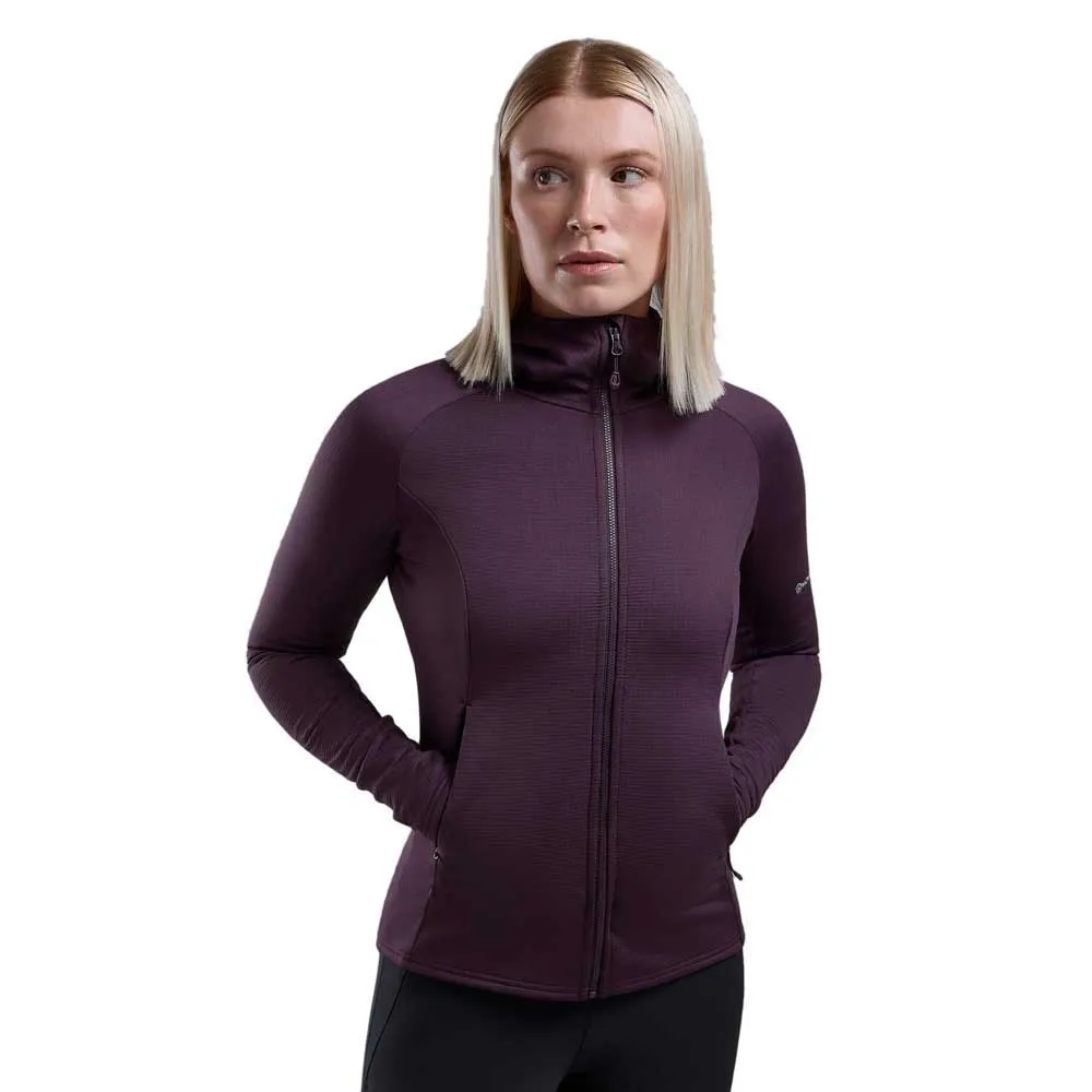 

Флис Montane Protium full zip, фиолетовый