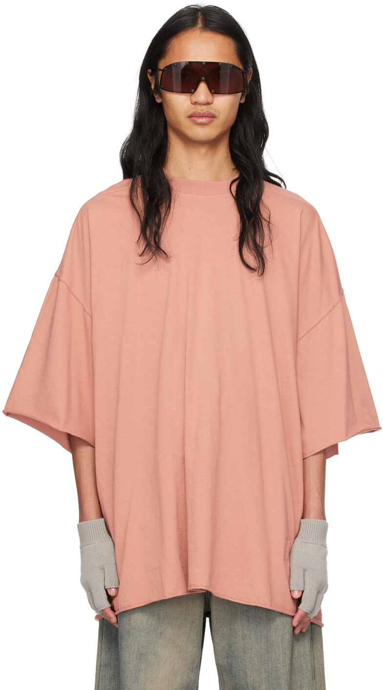 

Розовая футболка Tommy Rick Owens Drkshdw, цвет Dark pink
