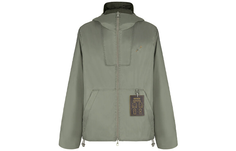 

Новые квартальные продукты LV Jacket Men Army Green Louis Vuitton, зеленый