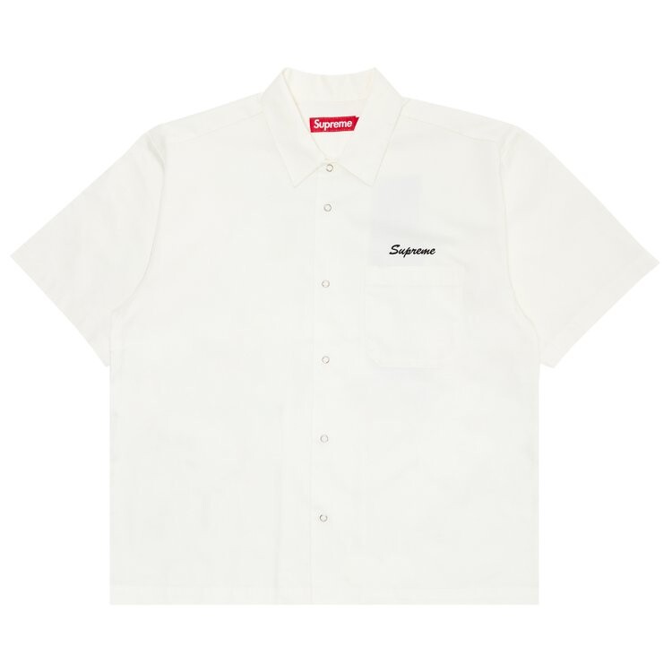 

Рубашка Supreme Margaret Keane Teardrop Short-Sleeve Work Shirt, белый