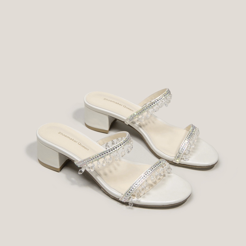 SHOEMAKER QUEEN Женские стойкие к истиранию слайдеры шампанское золото, цвет Champagne Gold — фото 4