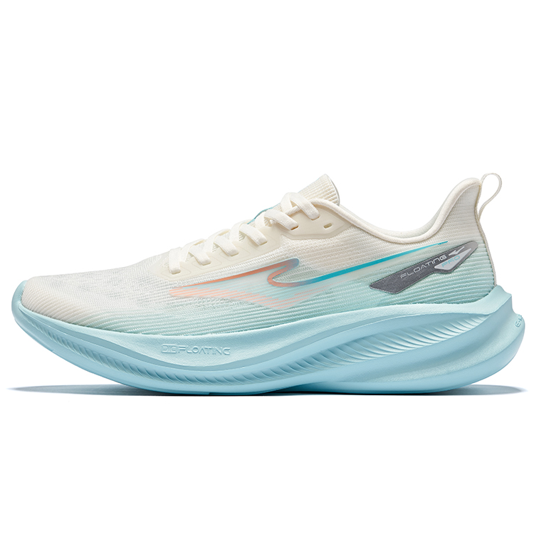 

Erke Дышащие легкие кроссовки Rebound Low-Top для тренировок, мужские, цвет: микрокристаллический, белый, озерно-голубой