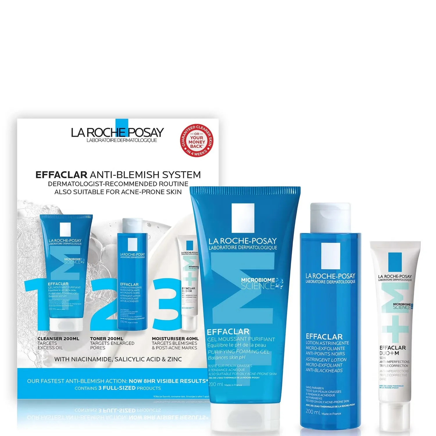 Effaclar 3-ступенчатая система против пятен, 440 мл La Roche-Posay — фото 2