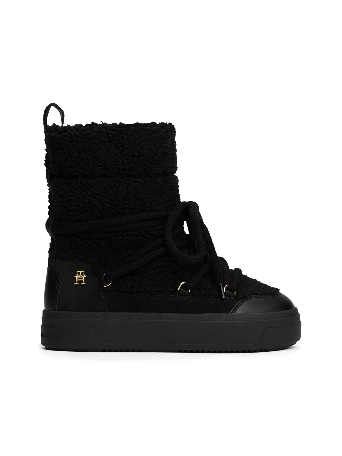 

Зимние ботинки Tommy Hilfiger shearling, черный