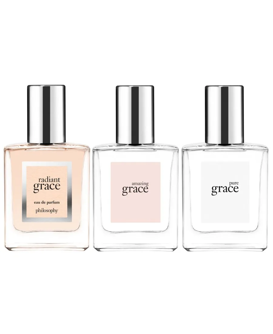 Philosophy 3 шт. Подарочный набор парфюмированной воды Grace Eau De Parfum — фото 2