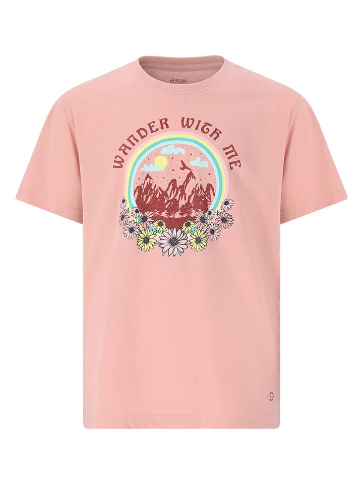 

Zigzag Футболка "Минка" розового цвета, Розовый, Zigzag Футболка "Минка" розового цвета