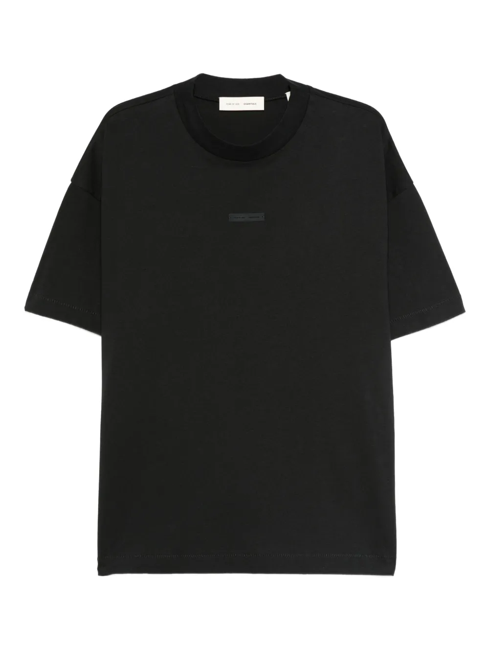 

Футболка из хлопка с логотипом FEAR OF GOD ESSENTIALS, черный