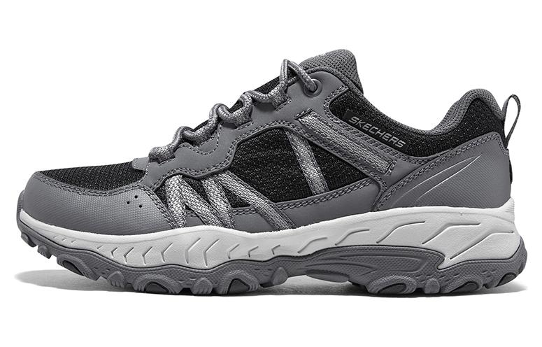 

Skechers Гранд Пик Трейл Баунд Лоу Топ уличные туфли женские серо-черные, цвет Gray Black