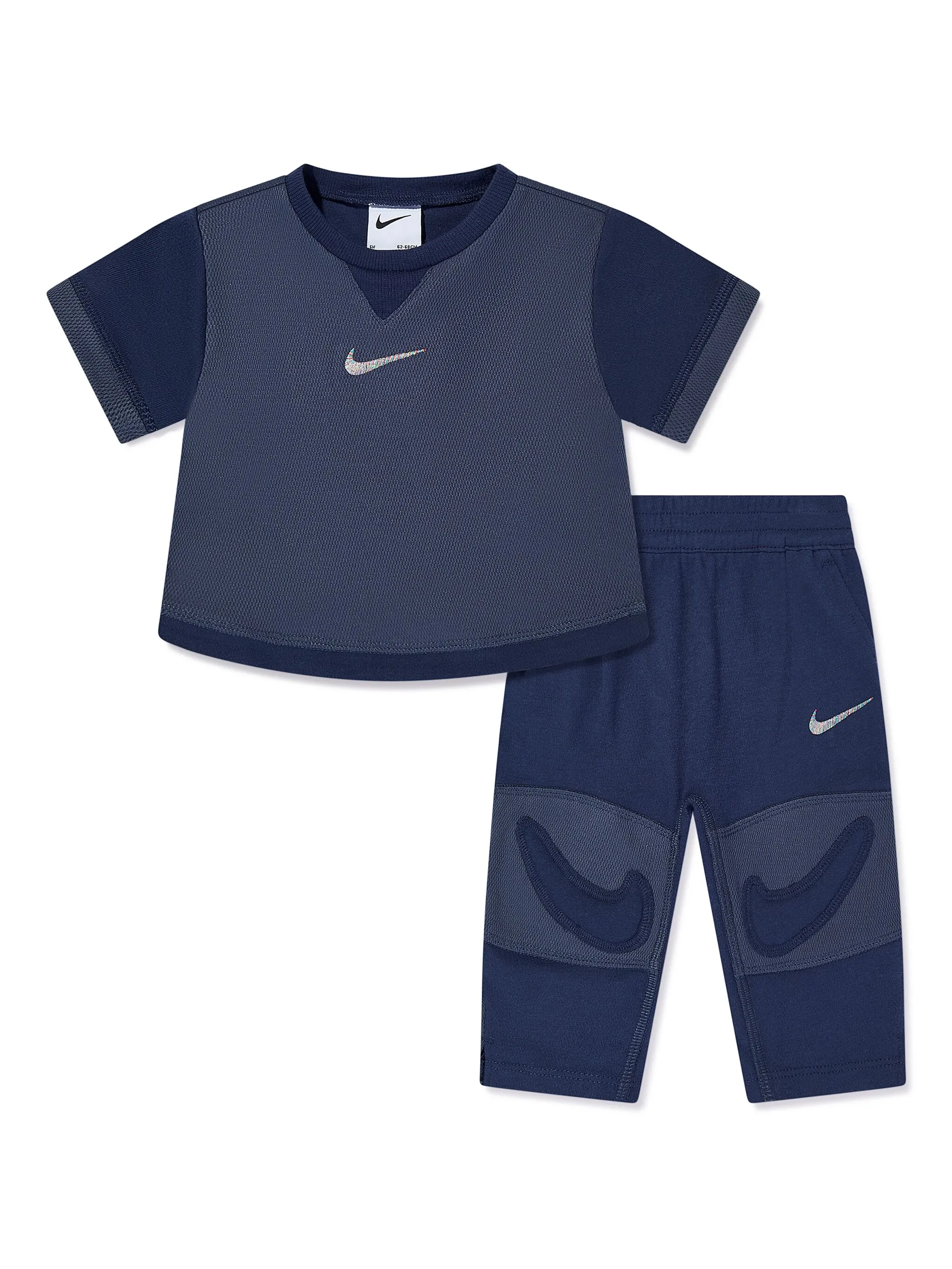 

Спортивный костюм с вышивкой Swoosh Nike Kids, синий