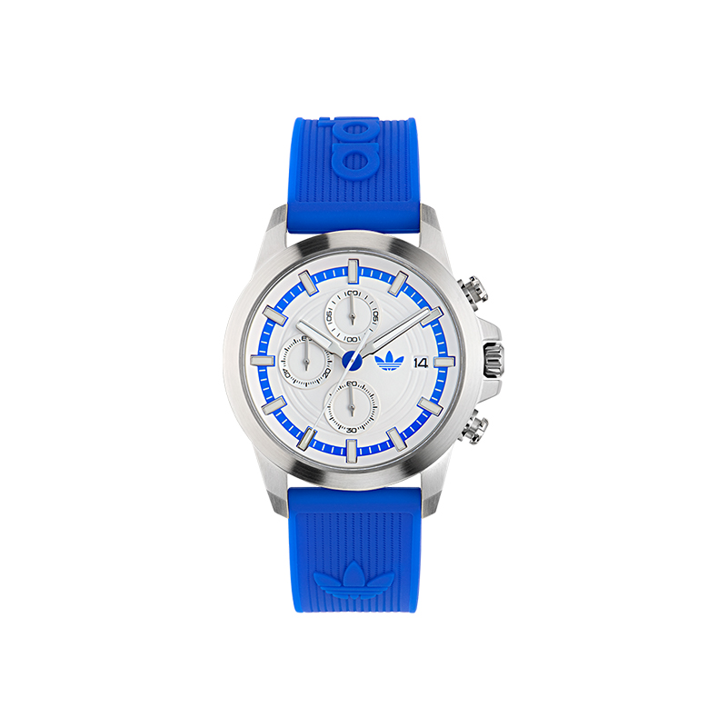 

Adidas Wrist Watch Кварцевый механизм Силиконовый ремешок 43 мм Белый циферблат Унисекс Adidas Originals