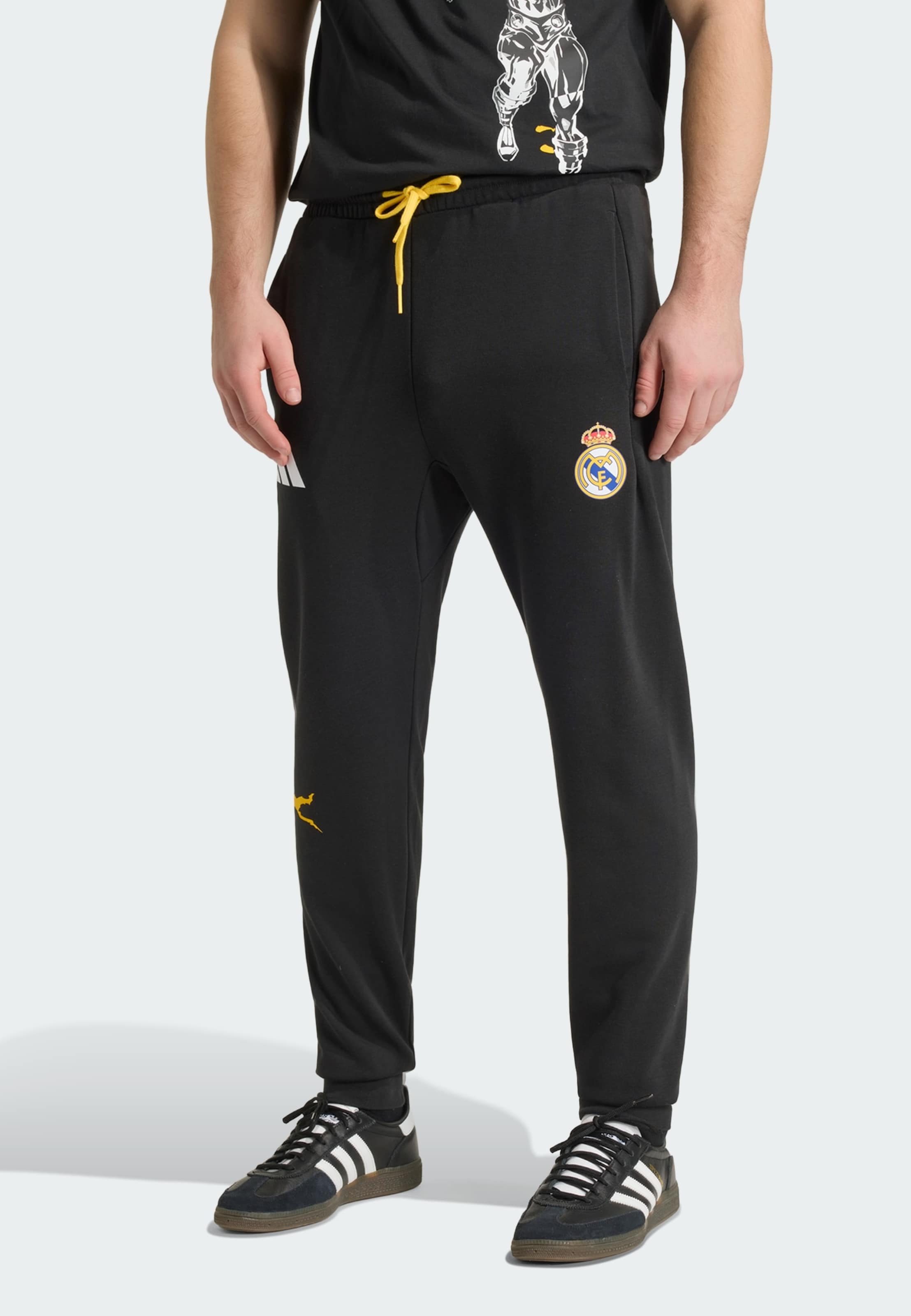 Adidas Performance Узкие спортивные штаны 'Real Madrid Avengers' в черном цвете — фото 2