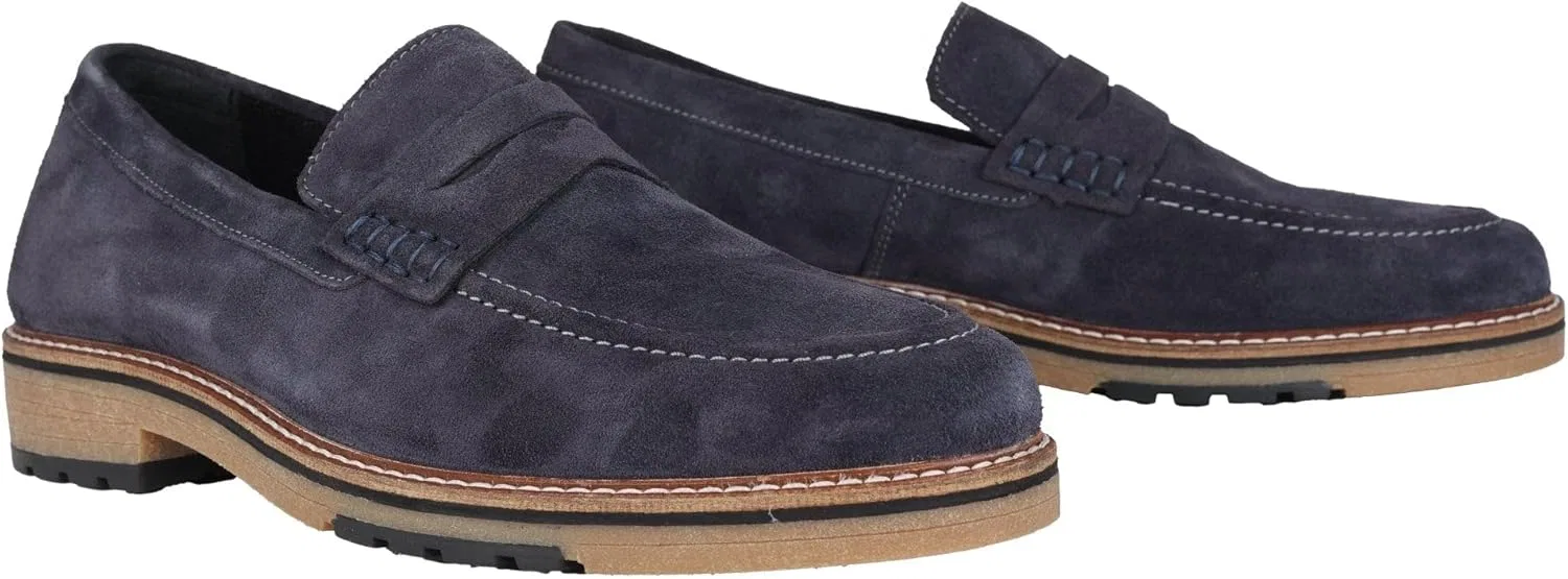 Туфли ARA Alessio - Herren Loafer, Blue — фото 2