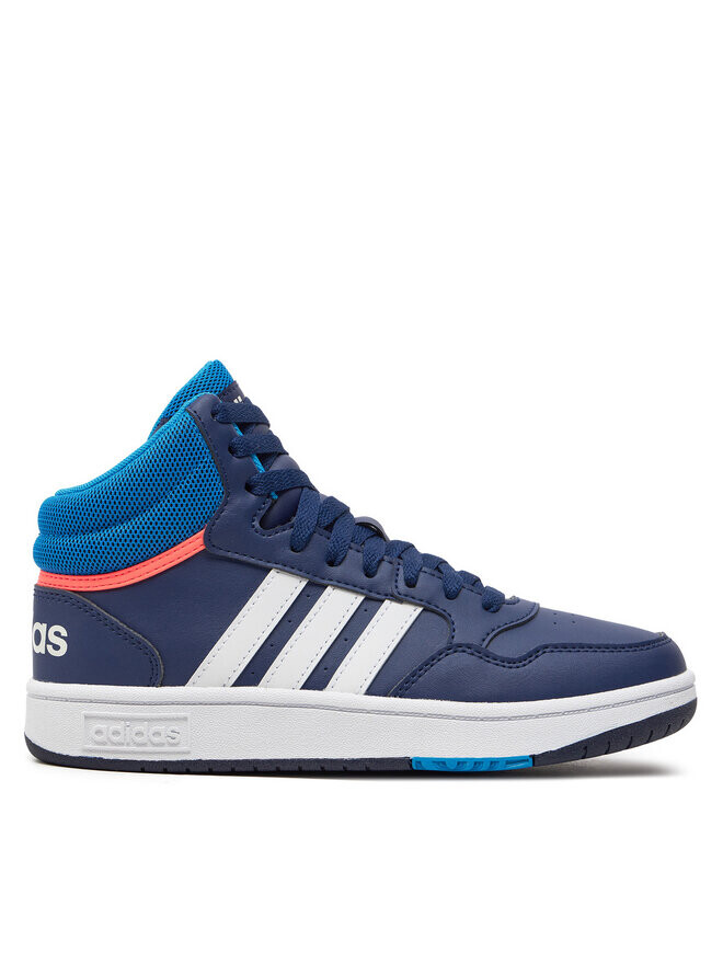 

Кроссовки Hoops Mid 3.0 K adidas, темно-синий