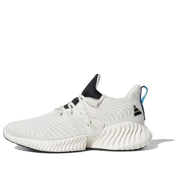

Кроссовки alphabounce instinct 'raw white' Adidas, серый
