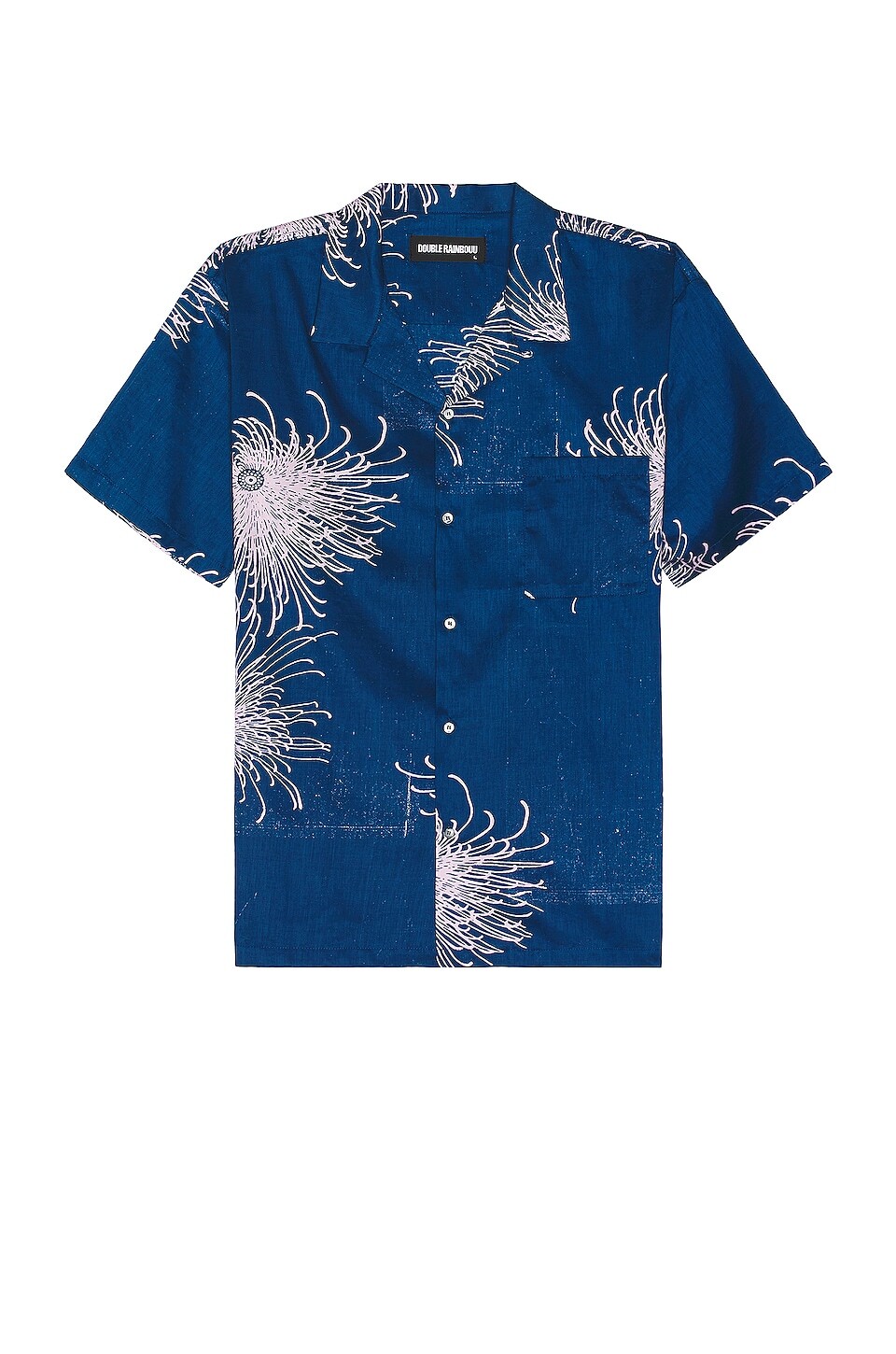 

Рубашка DOUBLE RAINBOUU Short Sleeve Hawaiian, цвет Ce La Vie