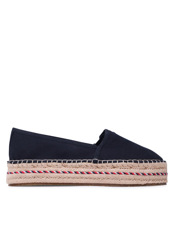 

Эспадрильи Embroidered Flatform Tommy Hilfiger, темно-синий