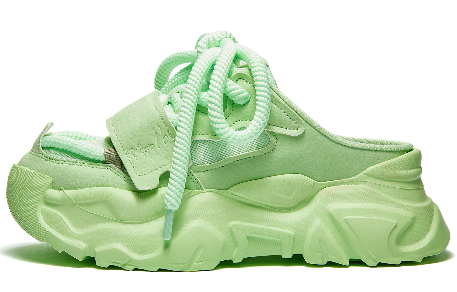 

RIFUGIO VO' Высокие низкие массивные кроссовки унисекс Mint Mambo Green, цвет Mint Mambo Green