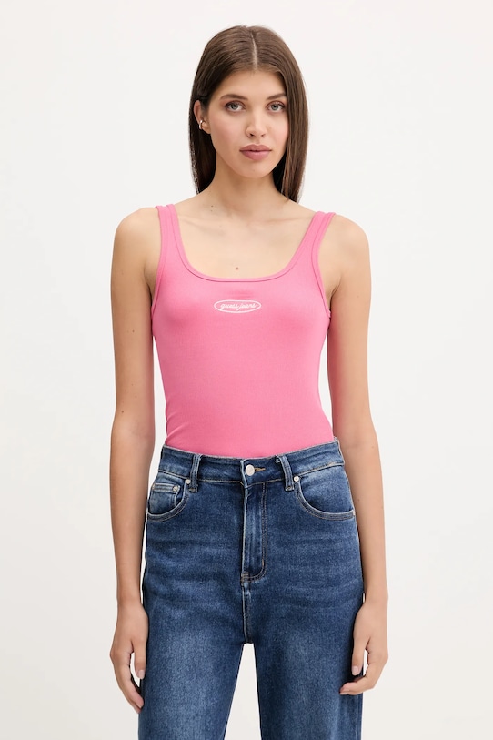 

Топ Guess Jeans, розовый