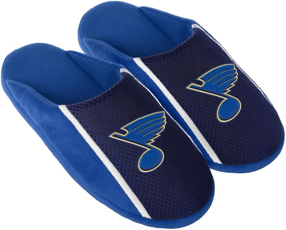 

Сланцы FOCO унисекс для взрослых с джерси NHL St. Louis Blues 2016, размер M, Small Team Color