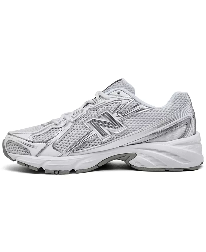 Кроссовки Big Kids 740 Casual от Finish Line New Balance, белый — фото 3