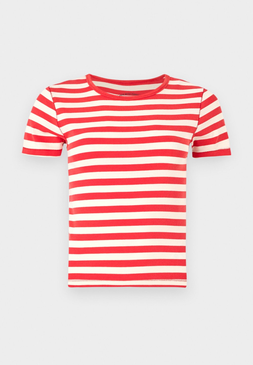 

Футболка с принтом STRIPE BABY BDG Urban Outfitters, красный