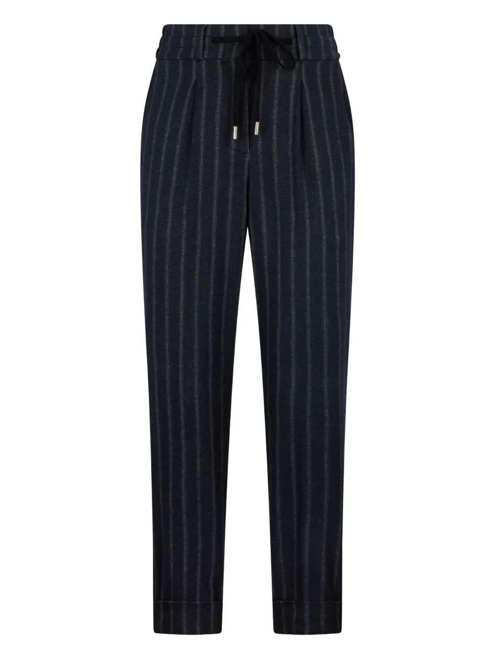 

Брюки в тонкую полоску Peserico, серый