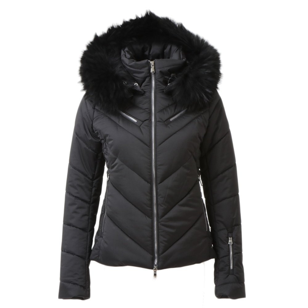 

Утепленная лыжная куртка MDC Monica с натуральным мехом (женская), Black