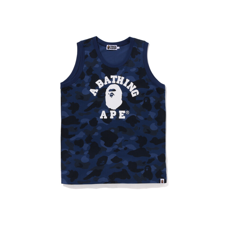 

Майка мужская A Bathing Ape, цвет Denim NYX