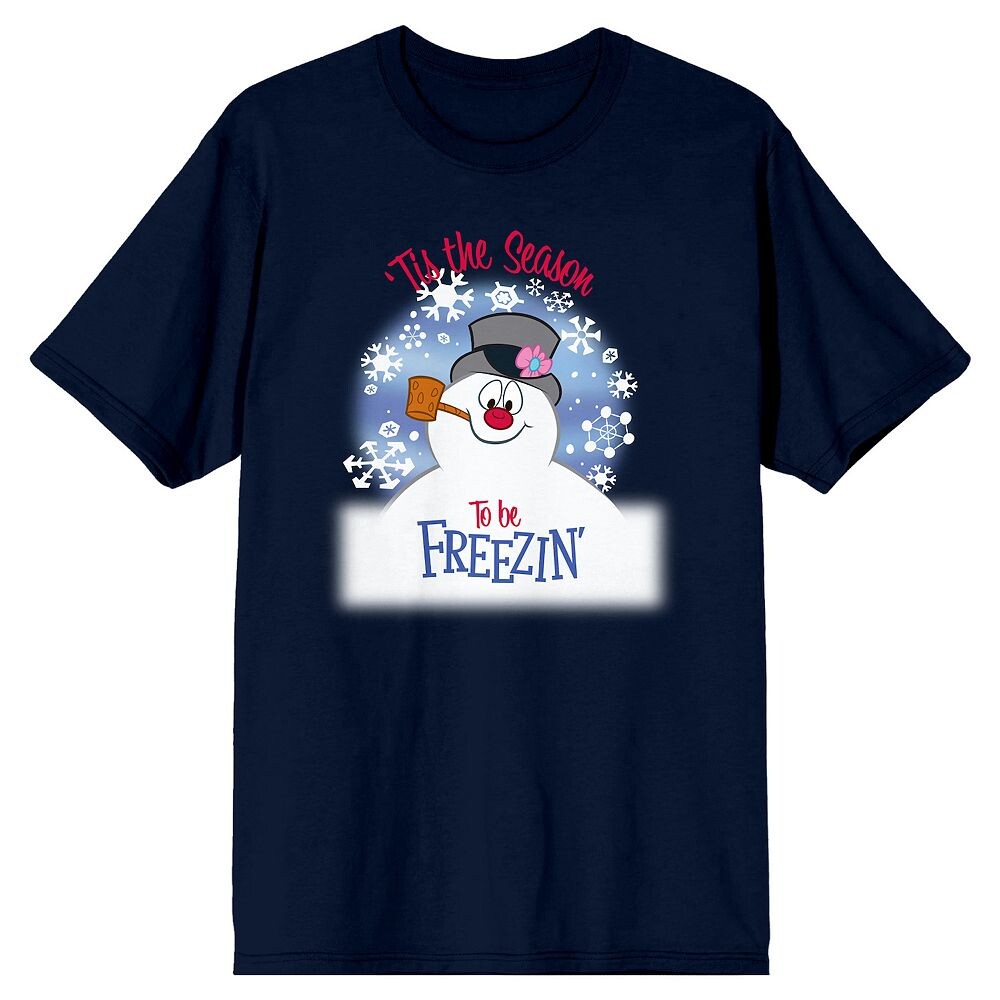 

Мужская футболка Frosty The Snowman Falling Tee Licensed Character, синий