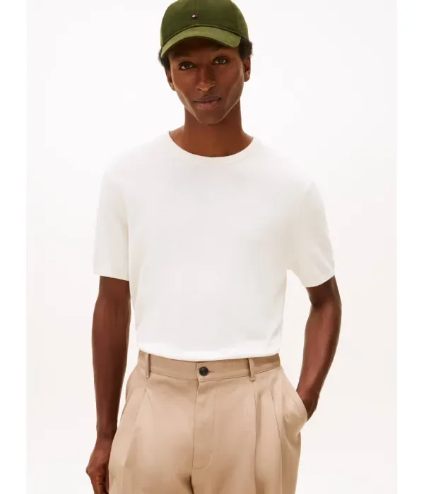 Свитер relaxed fit Tommy Hilfiger, экрю