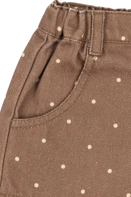 Шорты джинсовые Magot Shorts Konges Sløjd, коричневый — фото 4