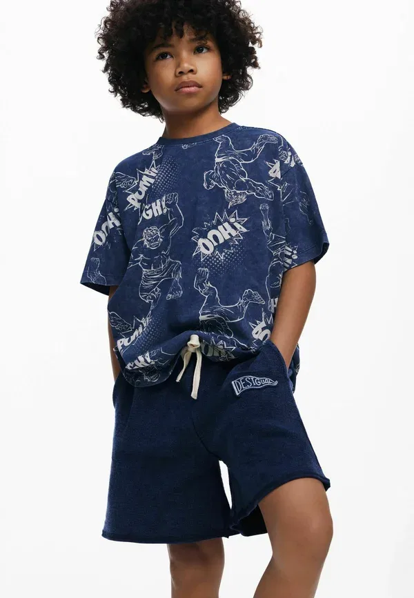 Футболка принтованная Desigual, синий — фото 4